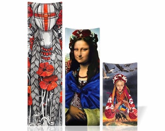 Ukrainian Print Balayage Board Set, Hair Painting Palette, Beauty Salon Tool