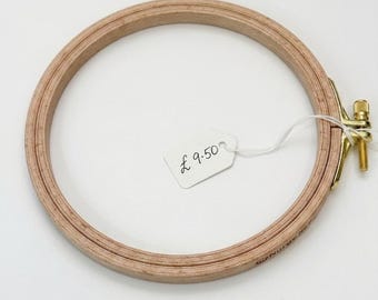 Nurge Beechwood Embroidery Hoop No:2 (13cm / 5.1")