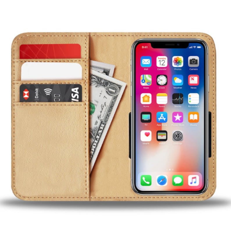 Bus Driver Wallet Phone Case Custom Personalized Protective Cell Phone Book Cover for iPhone Samsung LG Google Huawei OnePlus