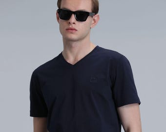 Tuna Modern Graphic T-Shirt, Slim Trend Men's T-Shirt, Summer Men's T-Shirt, Sporty Men's T-Shirt, Great Gift for Him