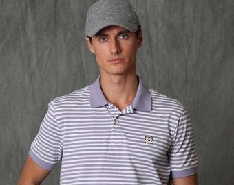 POLO MINIMALISTE - Polo en polyester - Polo à col - Polo boutonné pour homme