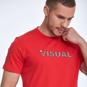 Visual Text Trending Funny Summer Graphic T Shirt for Men image 9