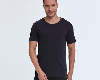 Milan Over Size Men's T-Shirt, Comfortable and Stylish Oversize Plain Tee, Casual and Trendy Outfits, Effortlessly Cool Oversize Plain Tee