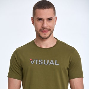 Visual Text Trending Funny Summer Graphic T Shirt for Men image 4