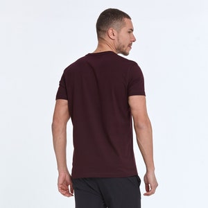Modern Lion Flock Print Cotton Slim Fit T-Shirt for Men Unique and Stylish Design image 9