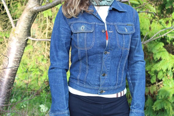 Carrera Denim Jacket Small Size Dark 