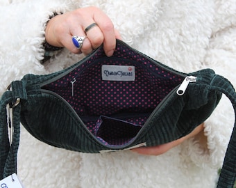 JUSTGREENBOX - Vintage Tote Borse Donna Borse A Tracolla Hobos Donna Madre Regalo Boho Jew Retro Cotone Frangia Borsa Bohemian Nero 3654659077738
