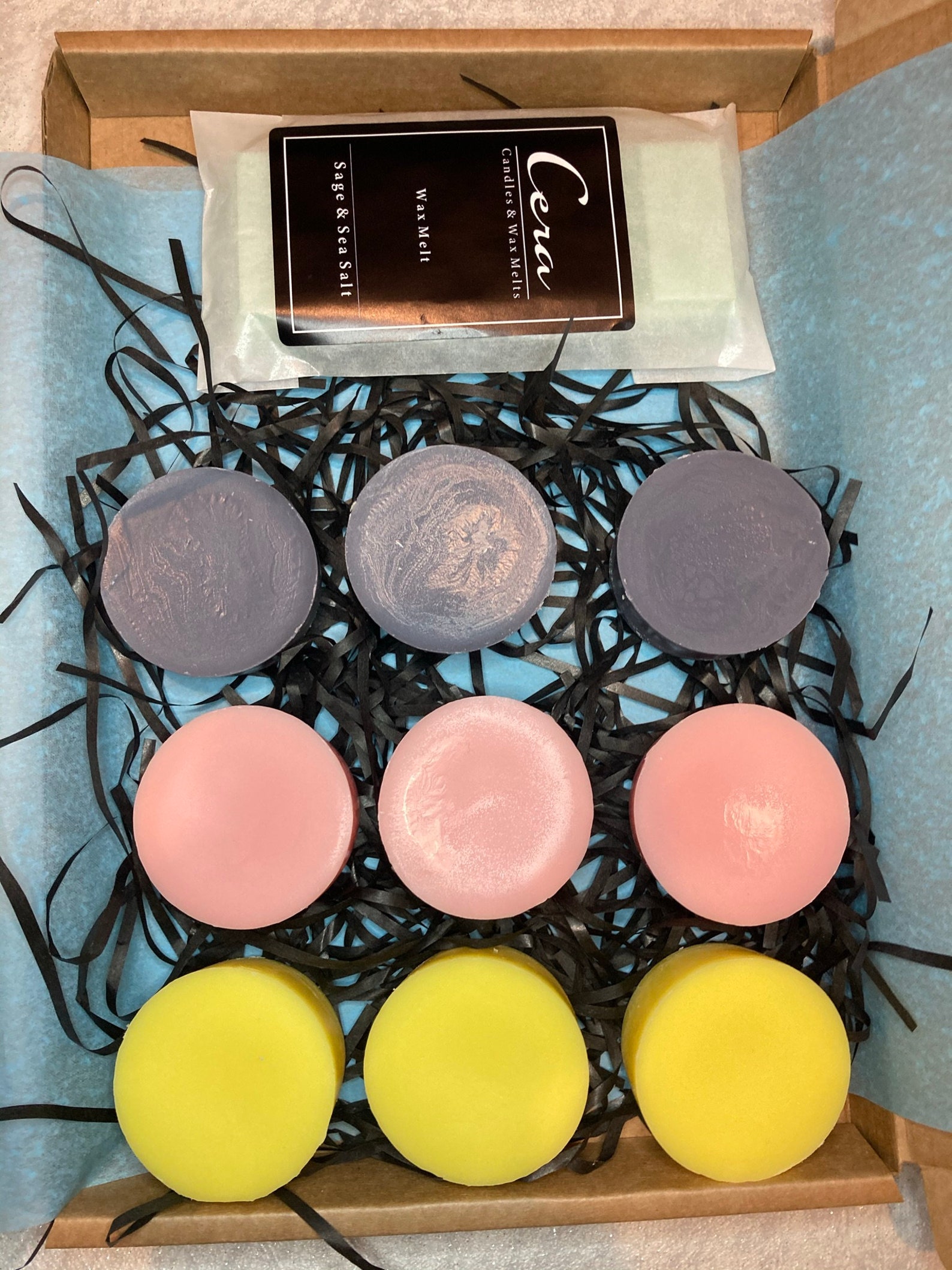 Wax Melt Snap Bar Box Variety Box 3 Set Box 1 Snap Bar 9 Etsy