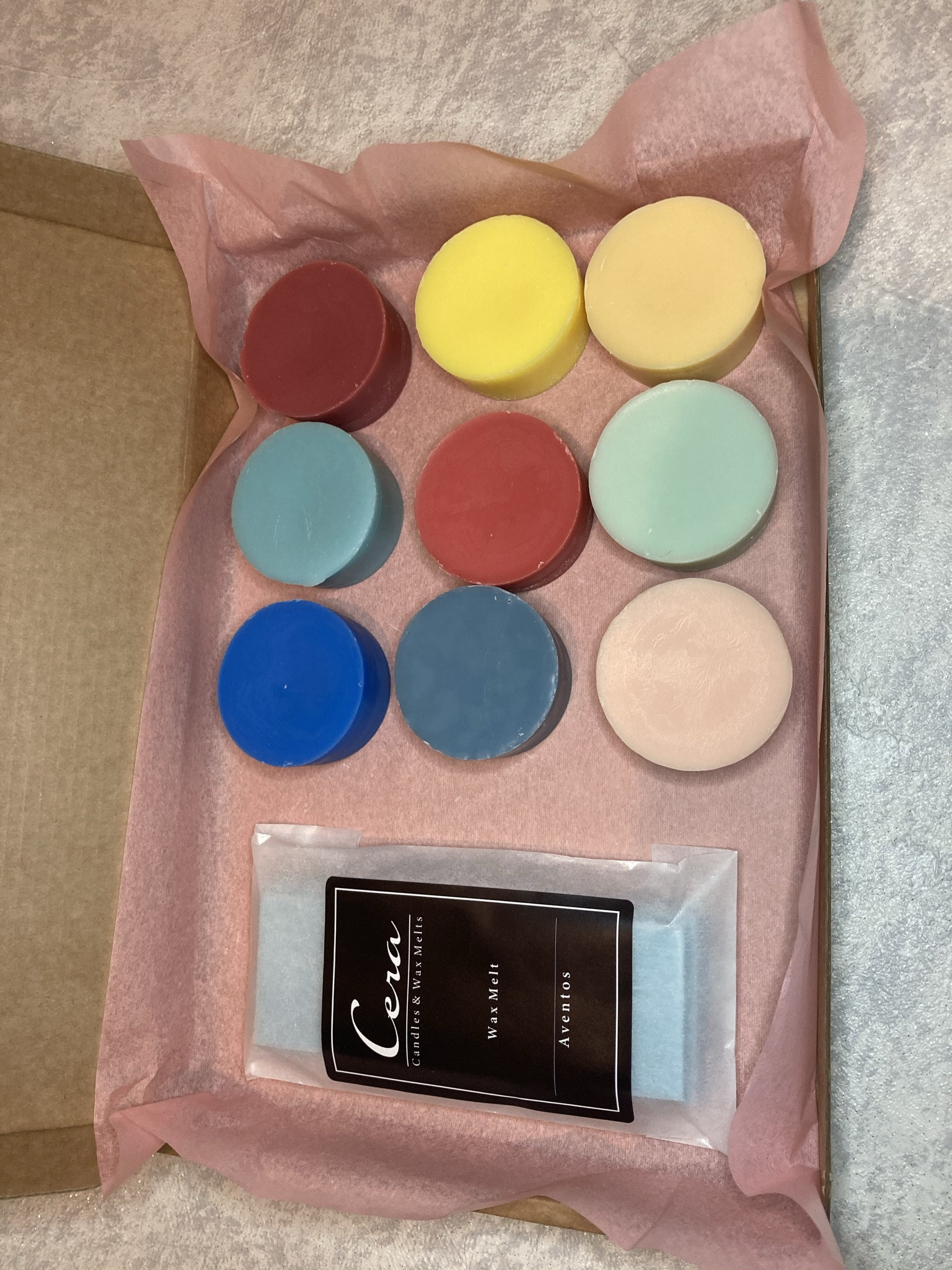 Wax Melt Snap Bar Box Variety Box 1 Snap Bar 9 Wax Melts Etsy