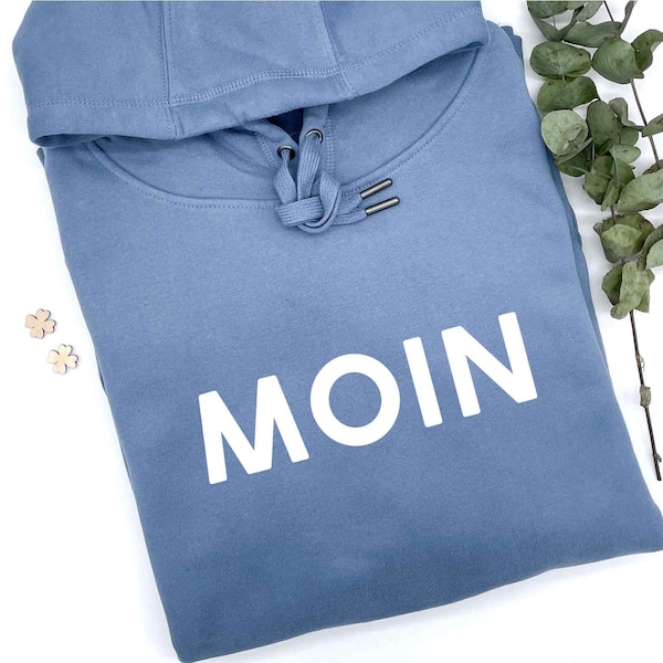 Moin Hoodie Damen und Herren | Moderner Kapuzenpullover | Maritimer Style