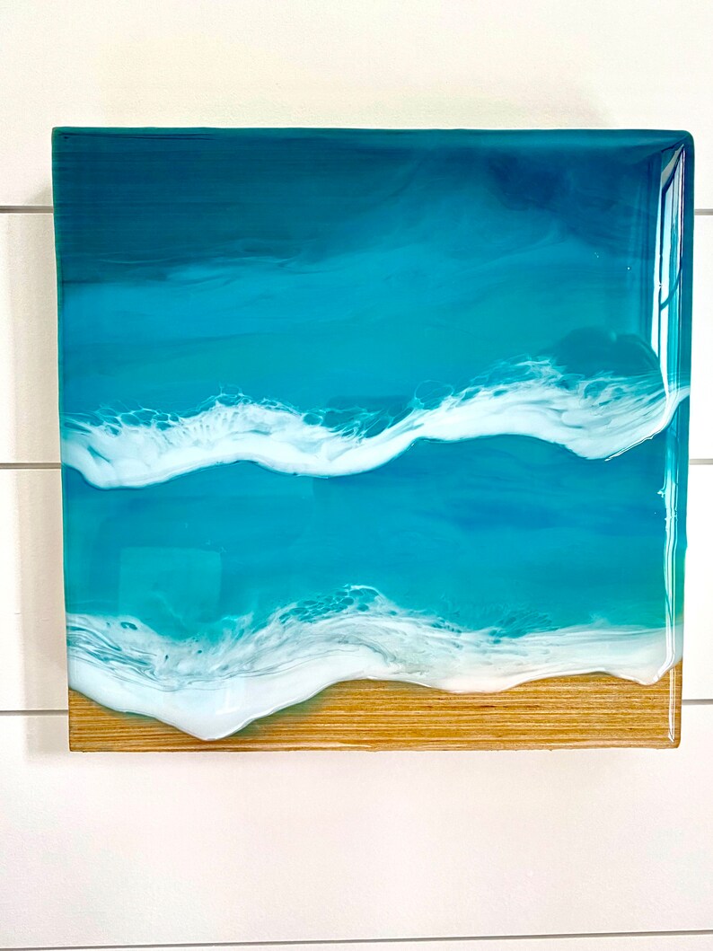 Local Break Ocean Resin Piece