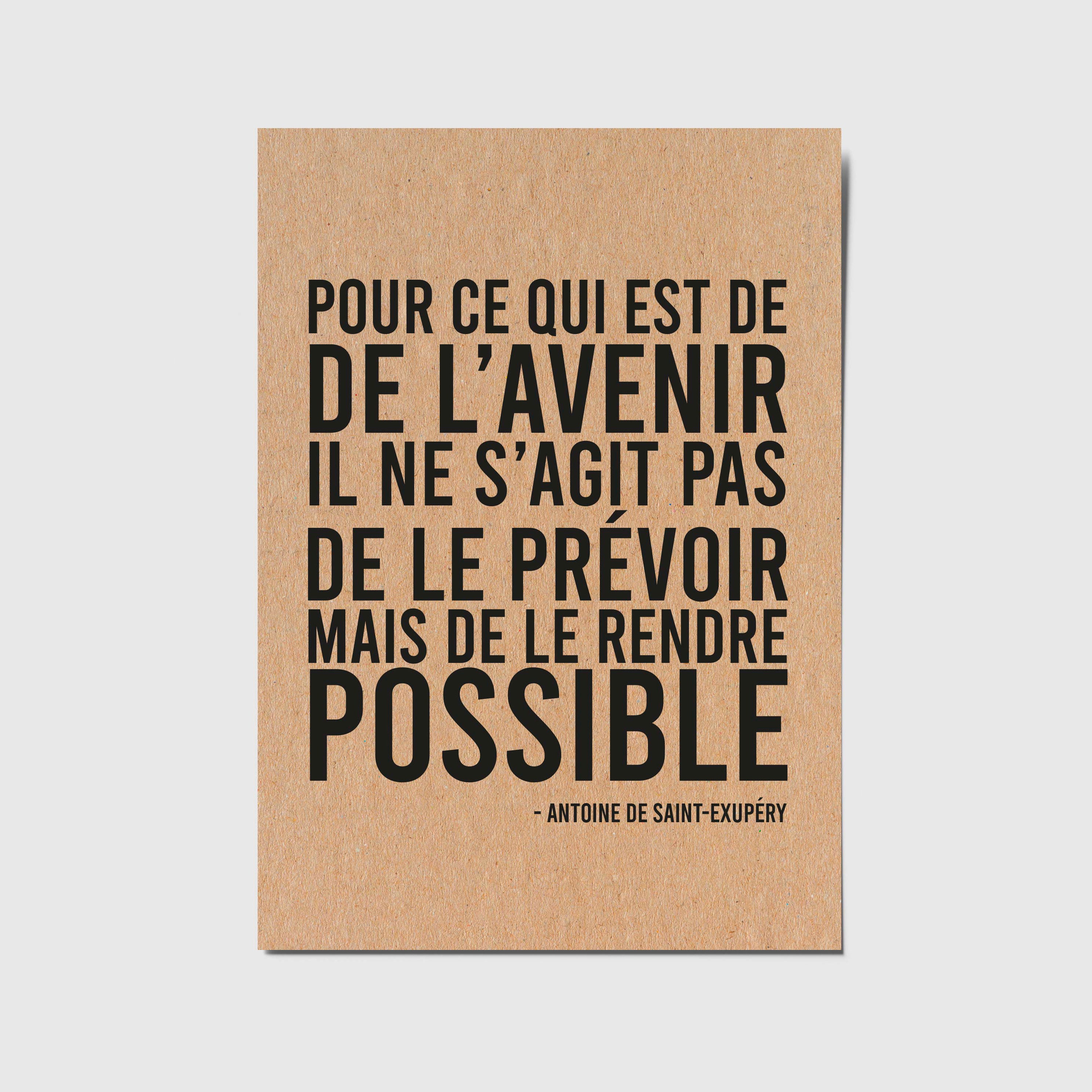 Card With French Quote As For The Future It Is Not A Etsy Card With French Quote As For The Future It Is Not A Etsy
