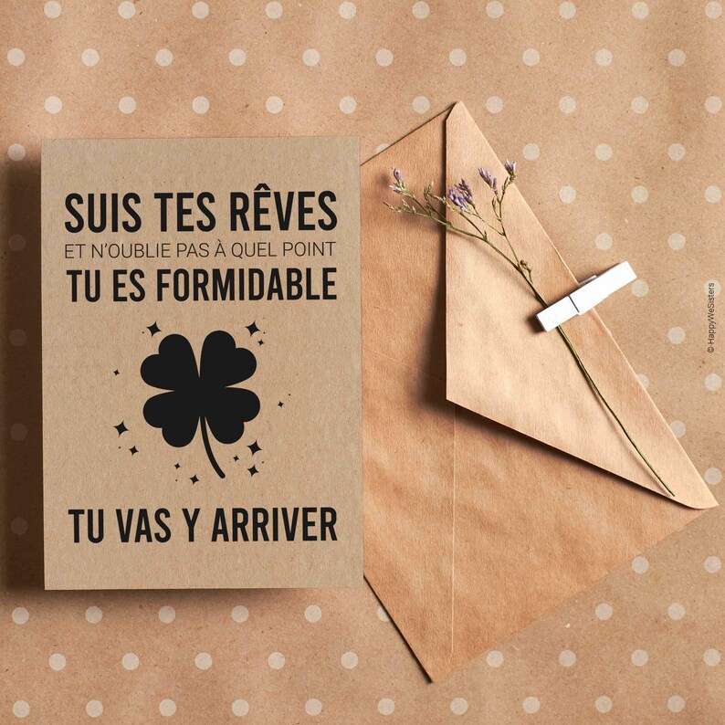 Coffret Cadeau Encouragement – Plante En Peluche Au Crochet + Porte-clés Positif + Carte Avec Fleurs Séchées – Idéal Pour Noël, Anniversaire, Soutien - 6
