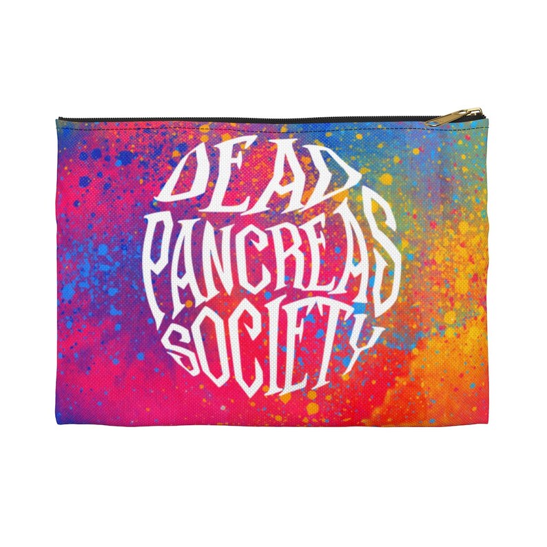 Dead Pancreas Society Bag, Diabetes Supply Bag, Fun Diabetic Supply