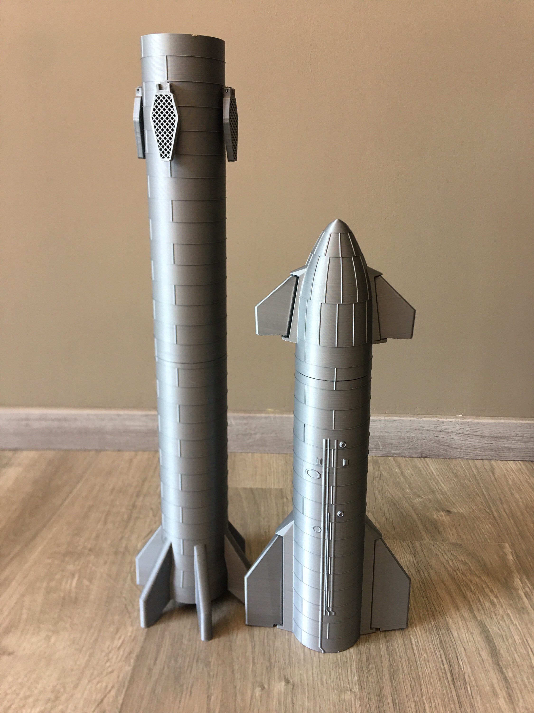 SpaceX Starship with Super Heavy booster deployable flaps & Etsy