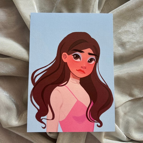 sophia portrait | original art | print