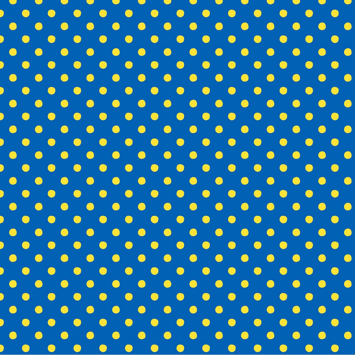 Chicka Chicka Boom Boom Blue Doodle Dot Fabric Half Yard Cut Etsy