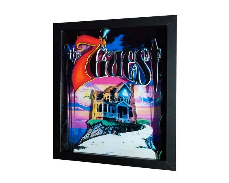 The 7th Guest Shadow Box 8 X 10 6 Layers Etsy