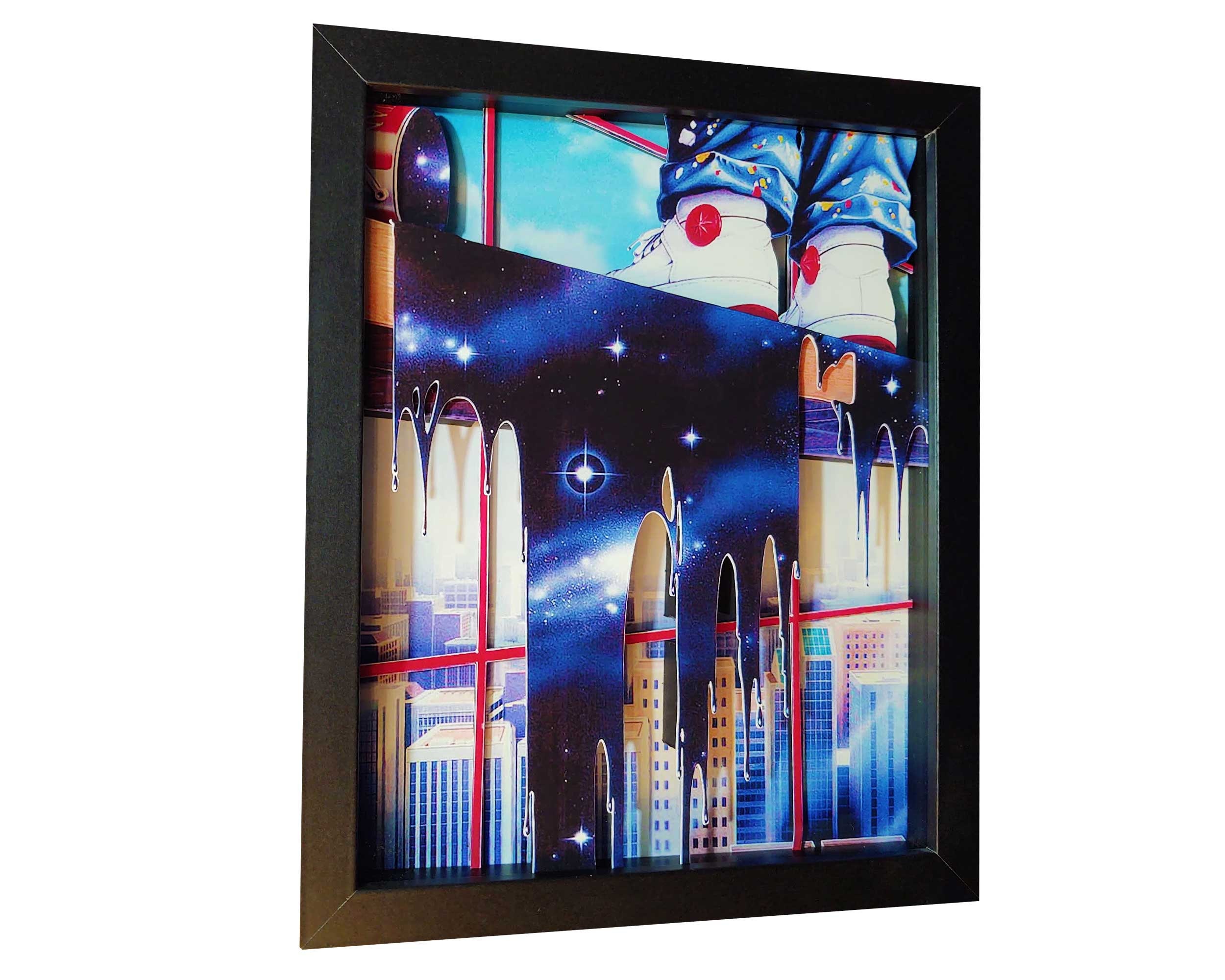 Future Wars Shadow Box 8 X 10 6 Layers Etsy UK