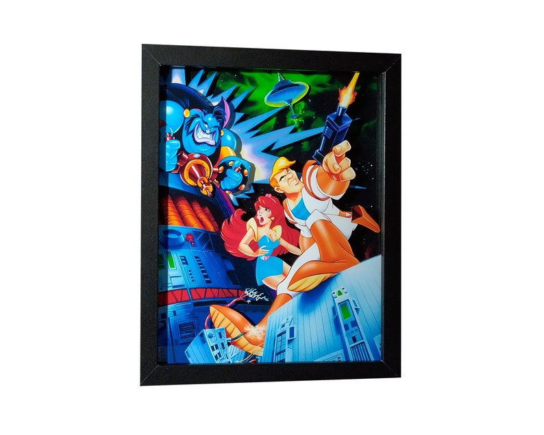Space Ace Shadow Box 8 X 10 6 Layers Etsy