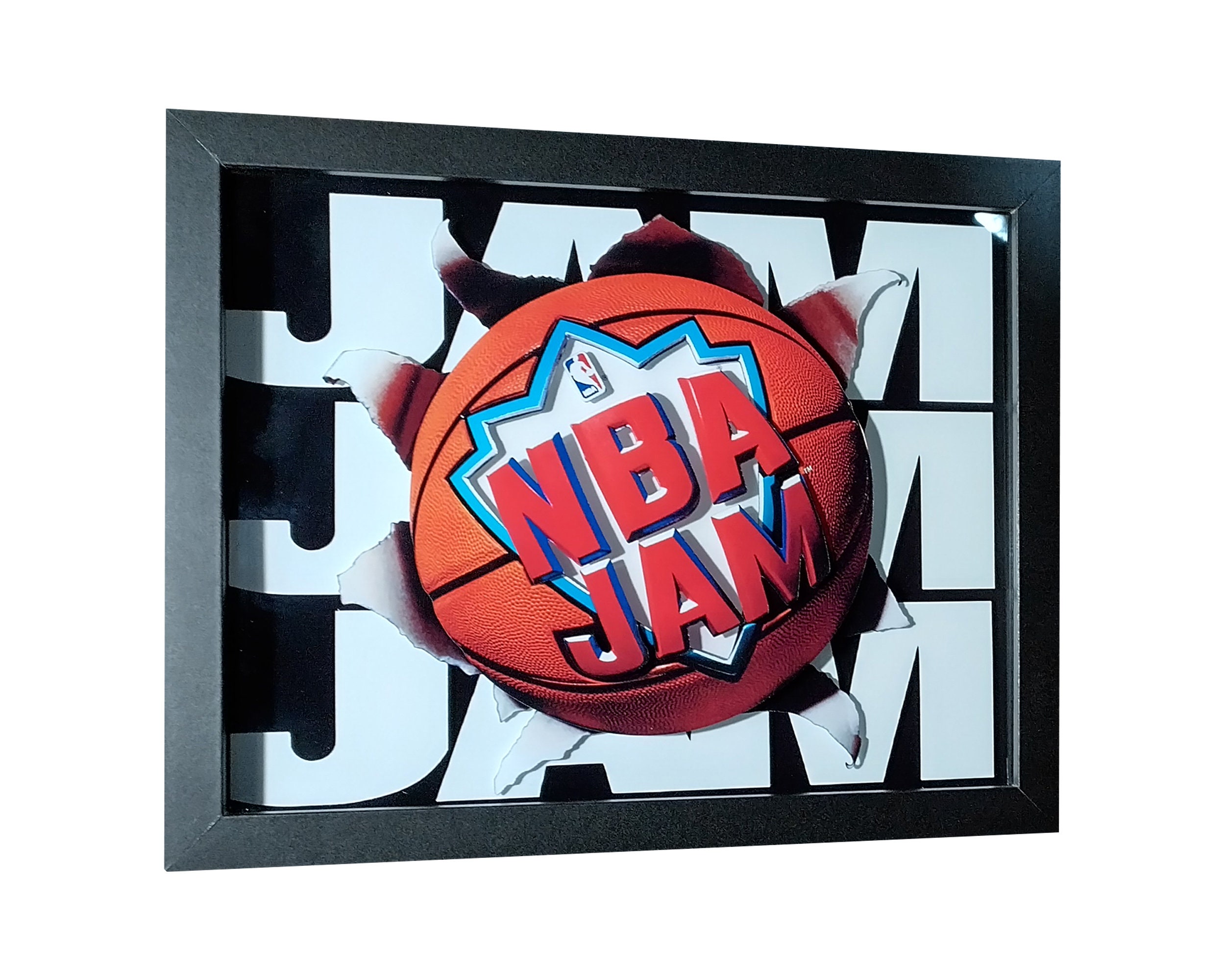 NBA Jam Shadow Box 8 X 10 6 Layers Etsy