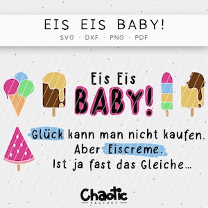 Plotter file, ice cream ice cream baby, Chaotic Factory, dxf, svg, png, summer, icecream, popsicle