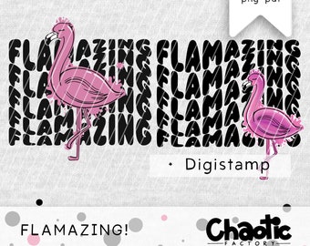 Plotterdatei, Flamazing, dxf, svg,  png, pdf, Flamingo