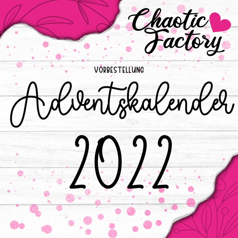 Advent calendar, 2022, 24 digital plotter files, dxf, png, svg, Christmas image 1