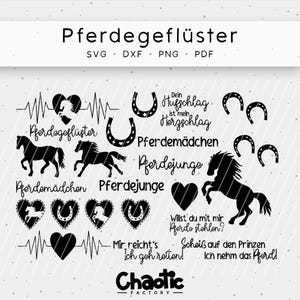 Plotter file Horse Whispering, Chaotic Factory, dxf, svg, png, horse love, riding