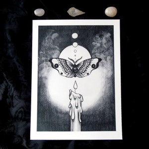 Spellbound | Moth to a Flame Giclée Print