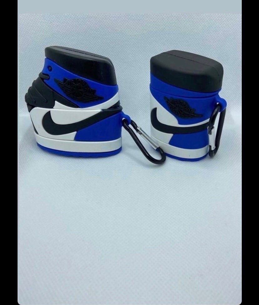 Blue Air Jordan 1 AirPod Case Etsy