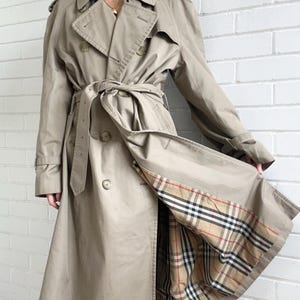 Burberry Size 44 Trench - Etsy