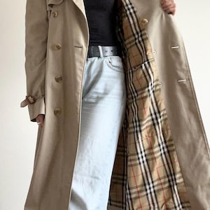 Vintage Burberry Trench - Etsy