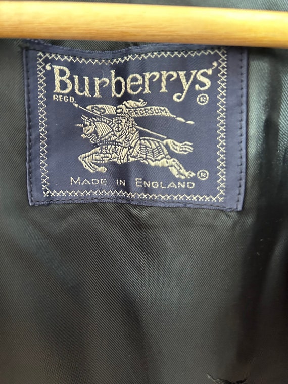 Burberry Wool Coat -  Wool & Alpaca - Vintage - N… - image 6