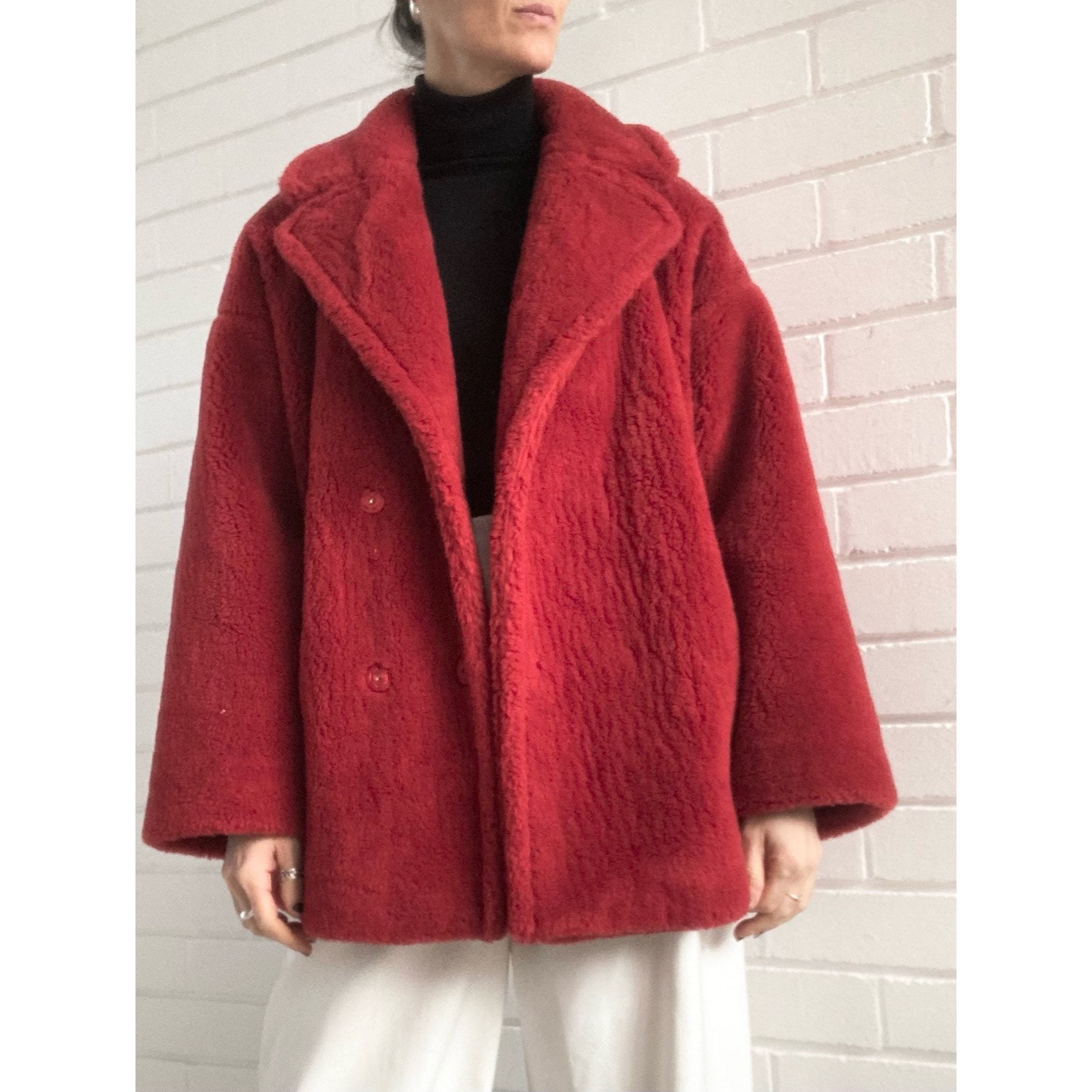 Max Mara Woman Teddy Bear Icon Coat