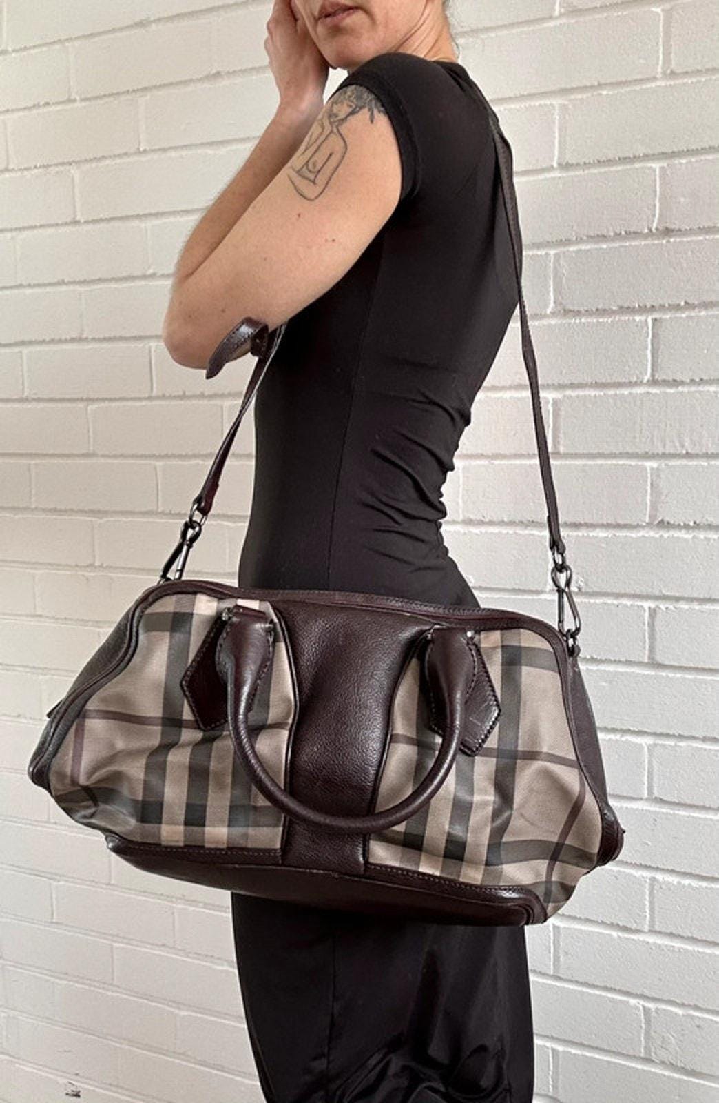 Burberry Boston Bag - Etsy