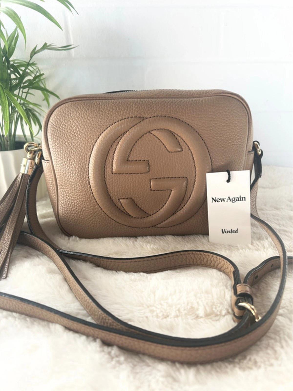 Rose Beige Gucci Soho Disco Bag Large Gucci Soho Small Leather