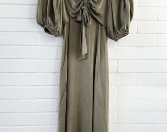 Zimmermann Dress - Midi - Pure Silk - Green - Womens Size 6
