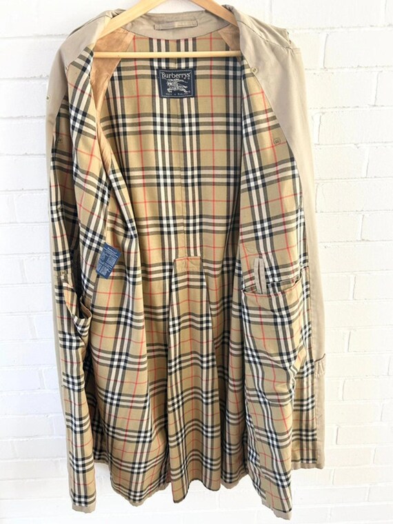 Burberry Vintage Trench Coat - Womens 12 Uk - Beige - Belt