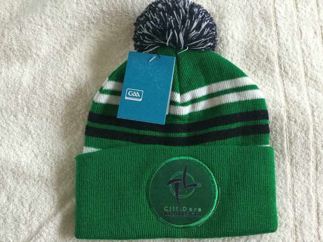 Official GAA All Ireland County KILDARE Bobble Hat Very Rare Etsy