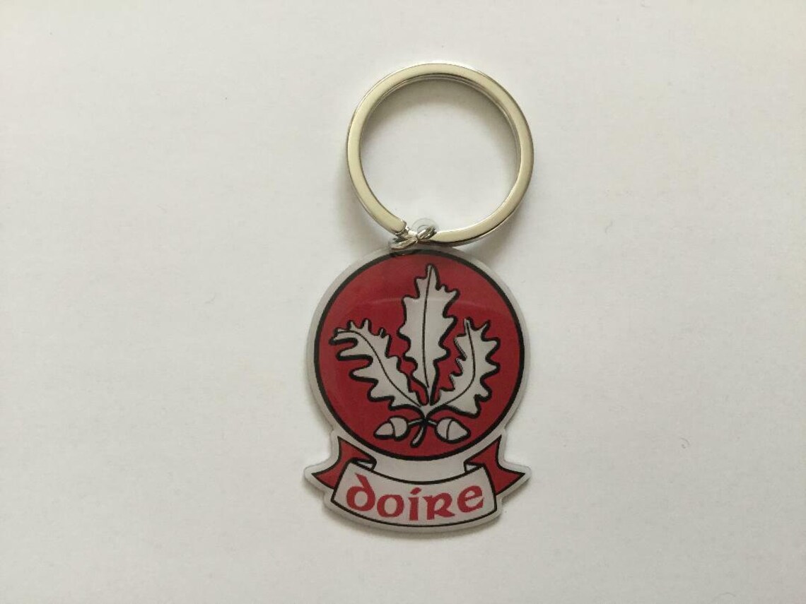 Official All IRELAND GAA County Derry Crest Ultra Thin Metal - Etsy