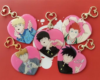 Charms/Llaveros acrílicos de San Valentín