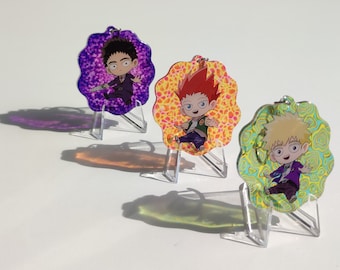 Charms/Llaveros acrílicos Aura POWERS