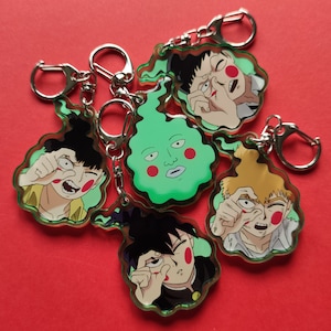Evil Spirit Possession Acrylic Charms / Keychains