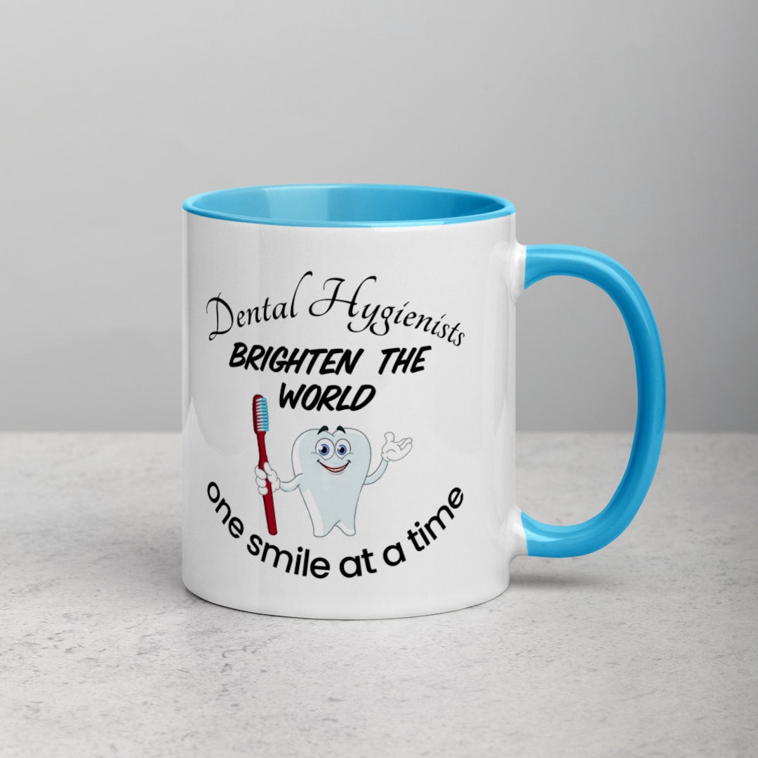 Dental Hygienist, Coffee Mug, Dental Hygienist Mug, Colorful Coffee Mug