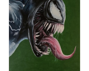 Venom 8.5 x 11 Signed Art Print
