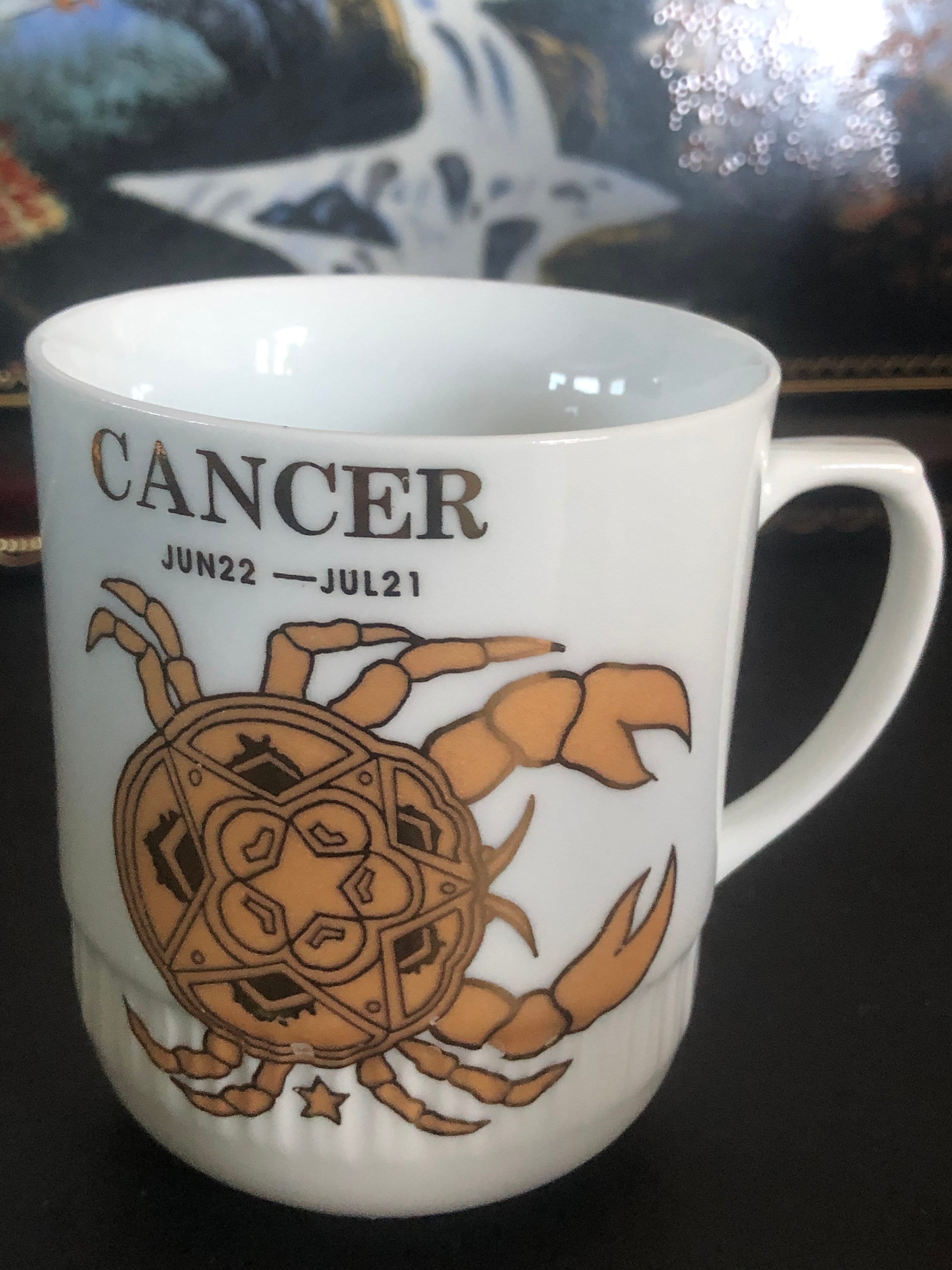 Chinese vintage Mugs Zodiac Tea cups Teacups set of 3 Etsy