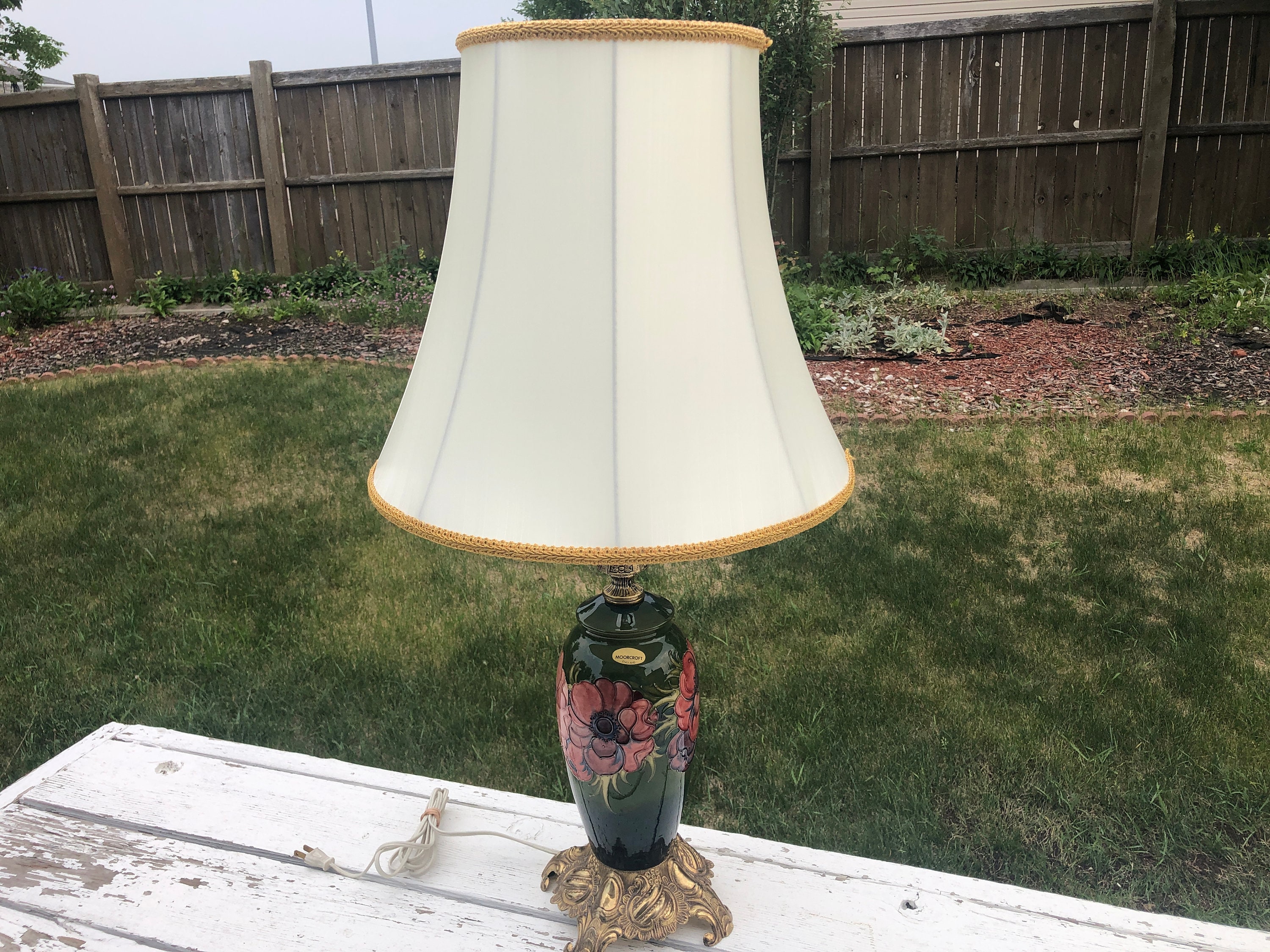 Moorcroft Lamp - Etsy Moorcroft Lamp - Etsy