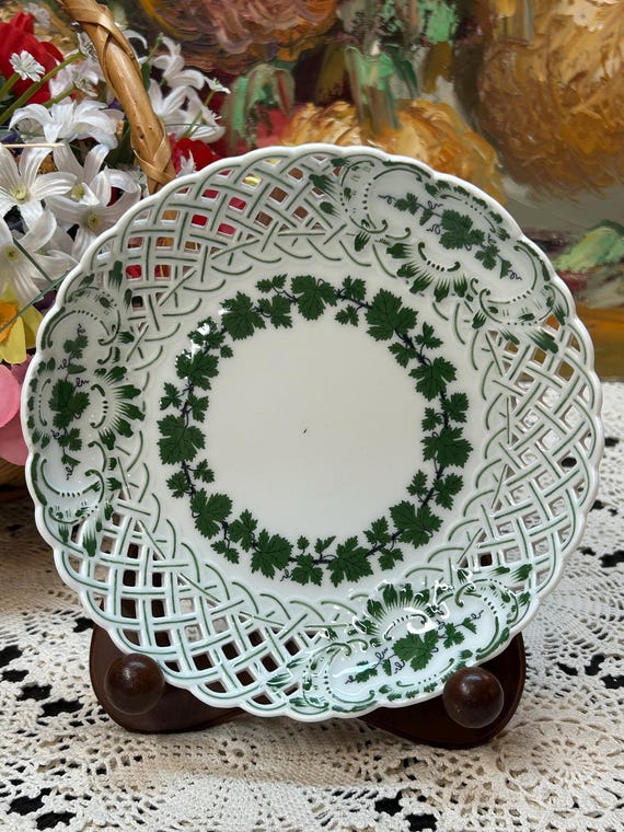 マイセン ヴァインリーフ トレイ