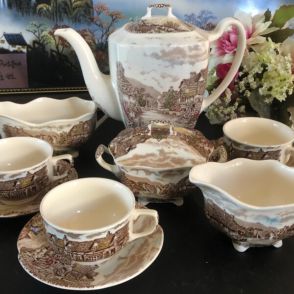 Tea Set Made in England Etsy